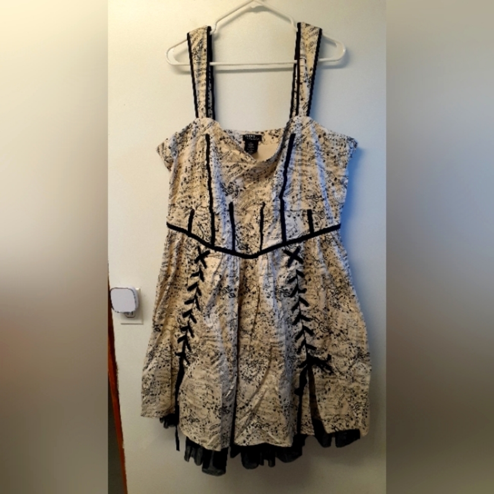 Very unique plus-size musical note dress - size 3X "NWT"